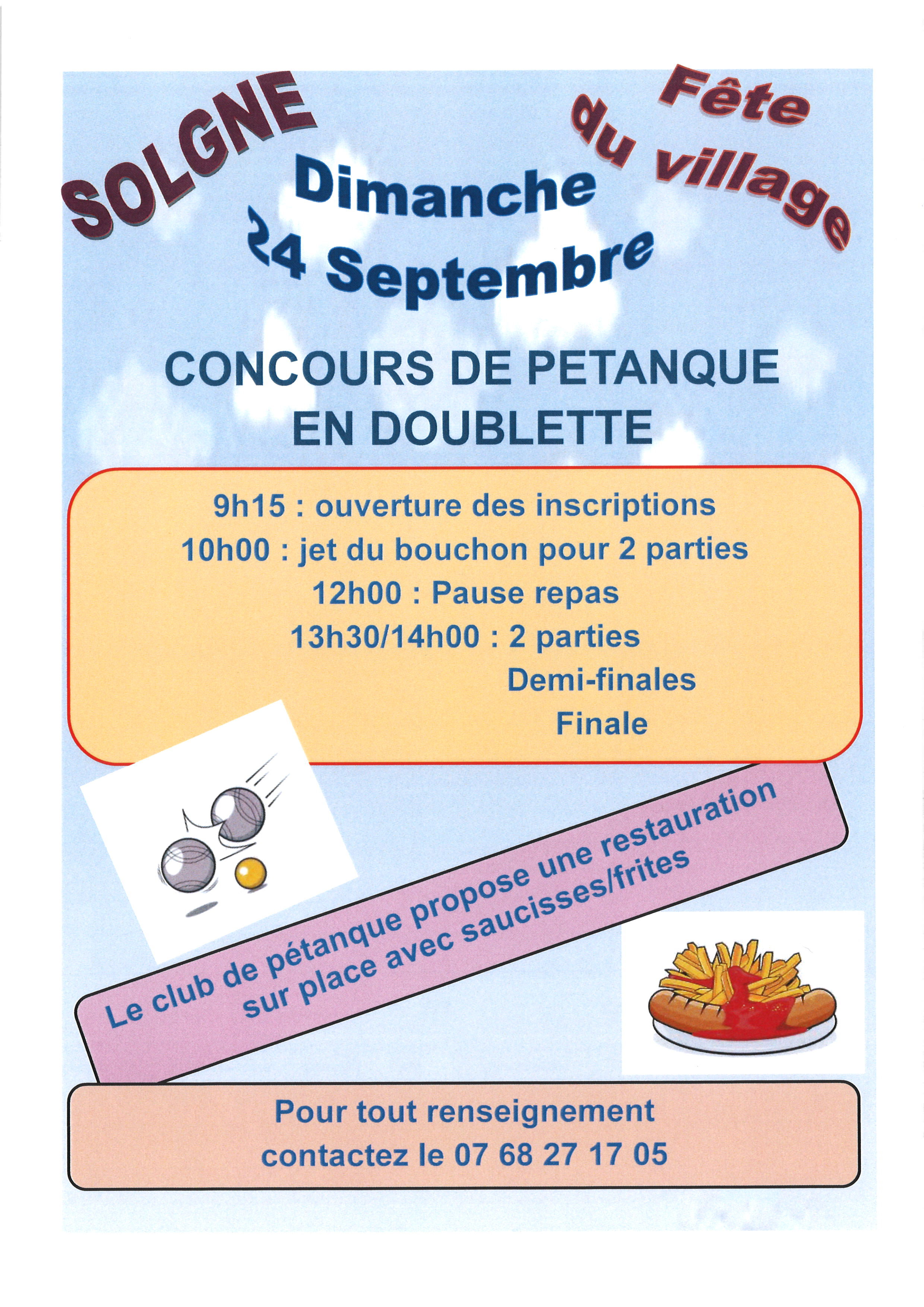 concours petanque