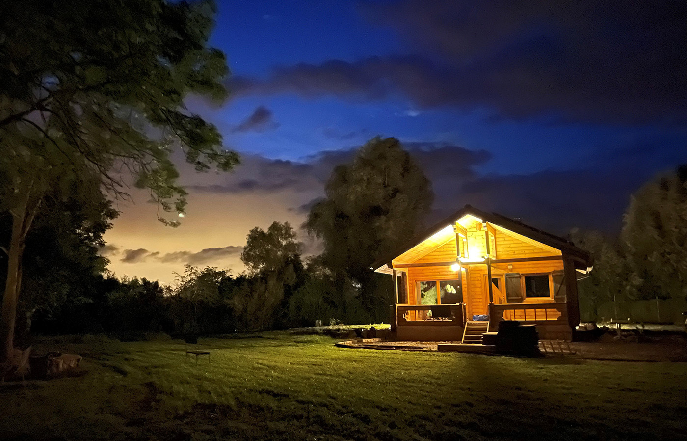 la perhotte chalet-nuit