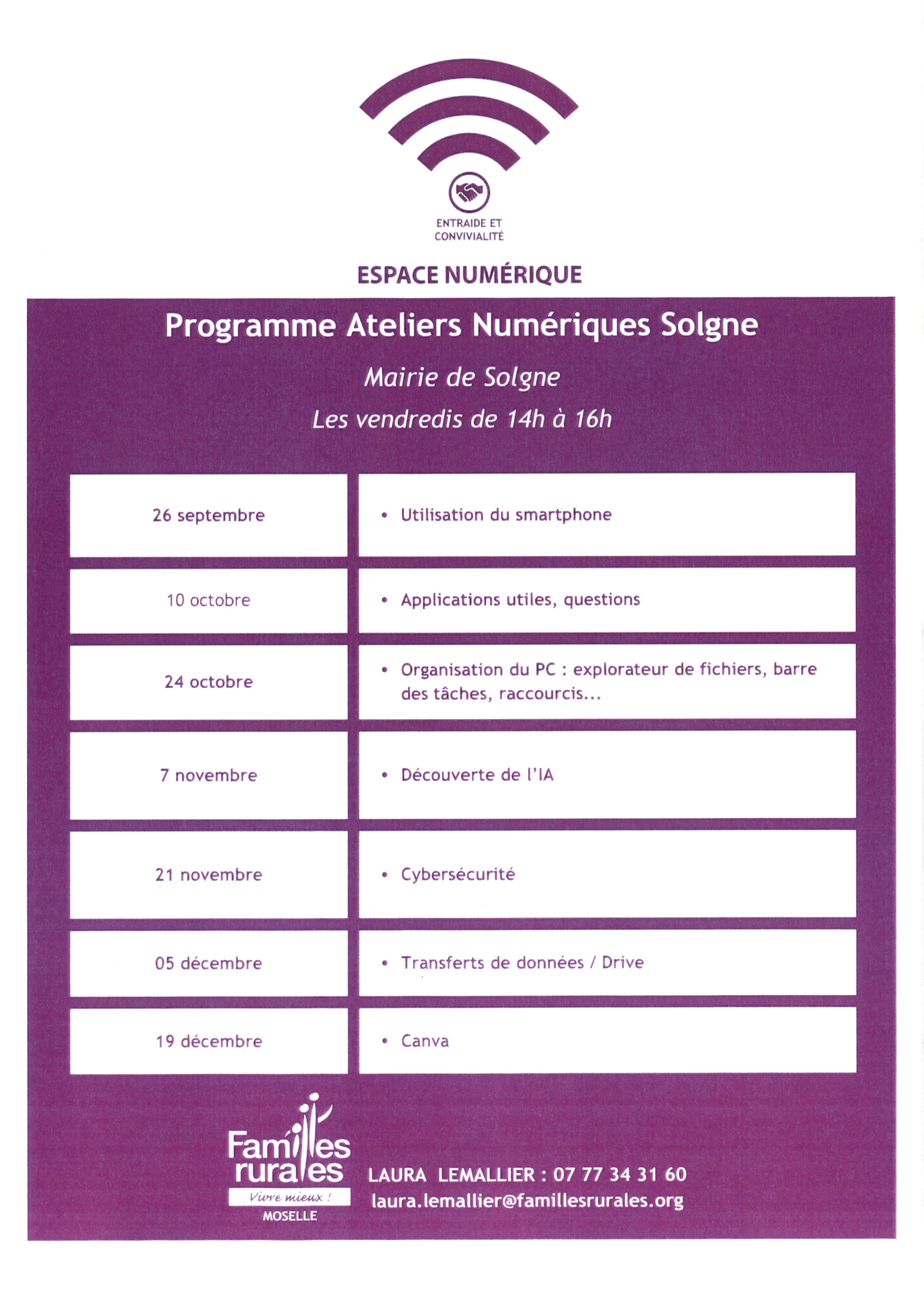 atelier numerique