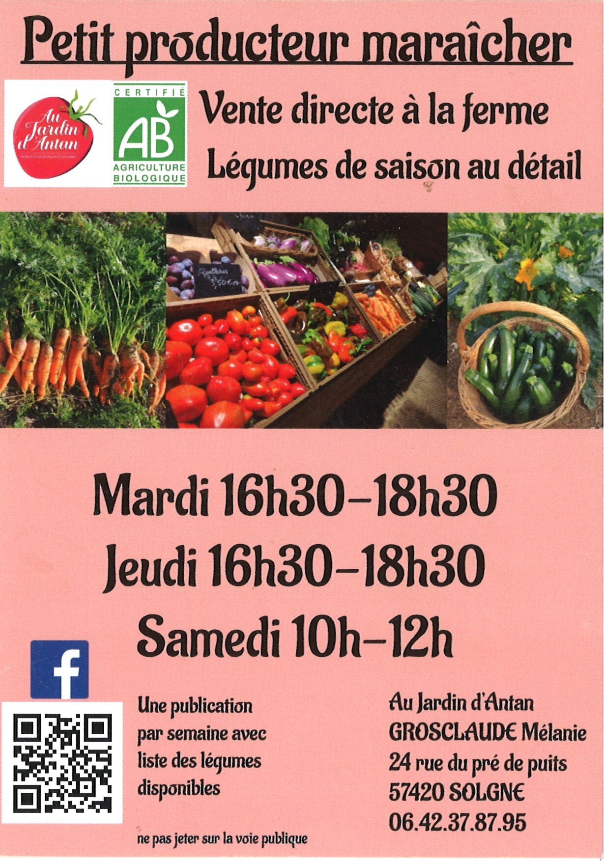 Au jardin d antan